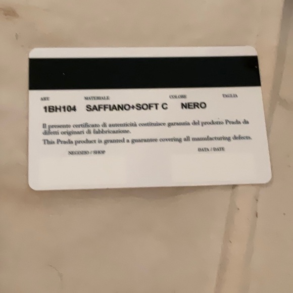 Prada Black  Leather  Zip Cross Body (authentic) - Picture 6 of 8